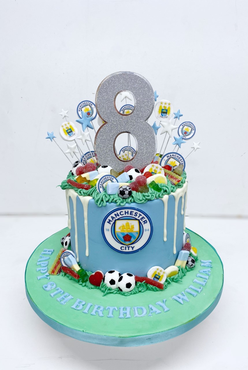 Montage Of Clients Football Likes Cake - Peter Herd