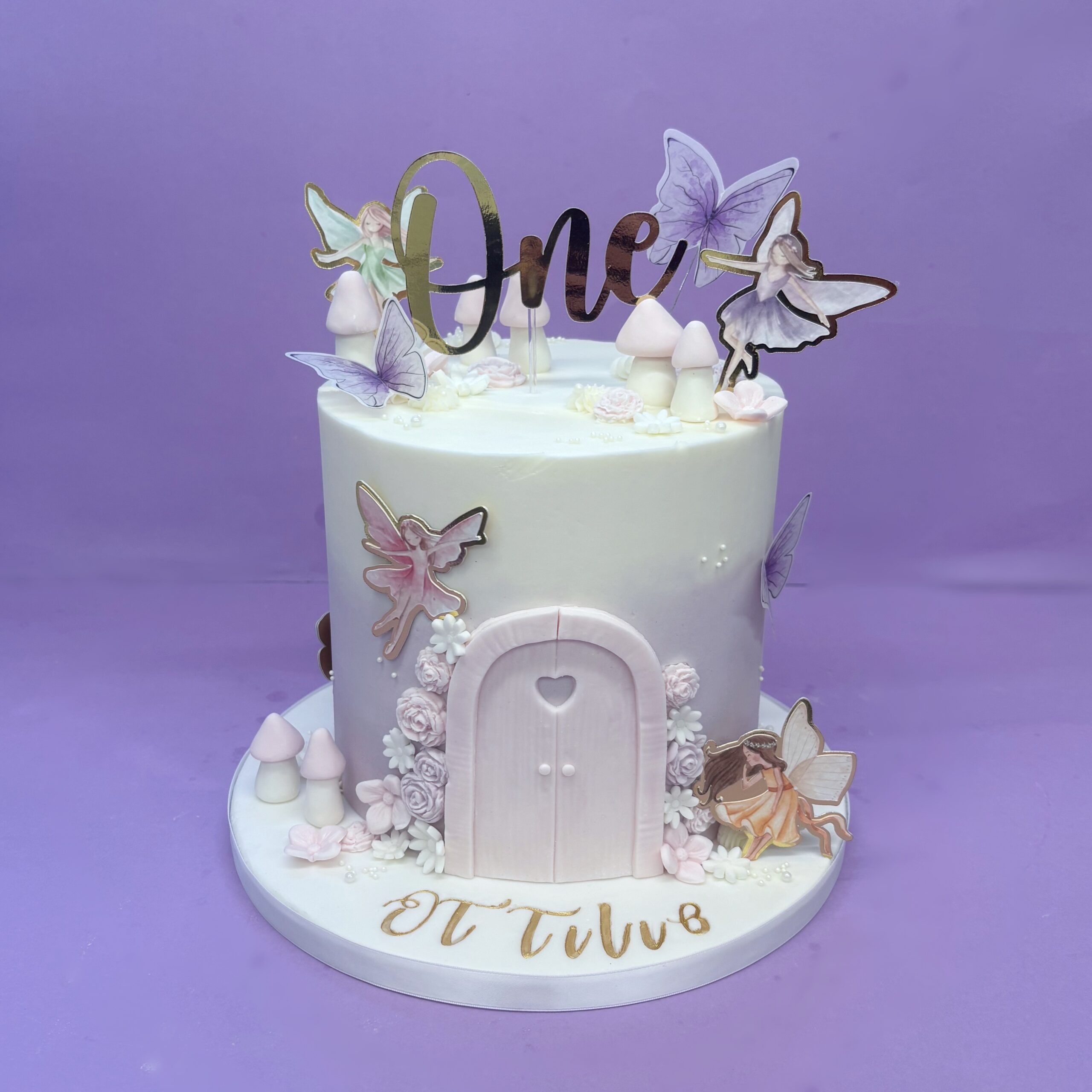Fairy Garden Cake