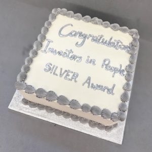Basic Square Buttercream Cake